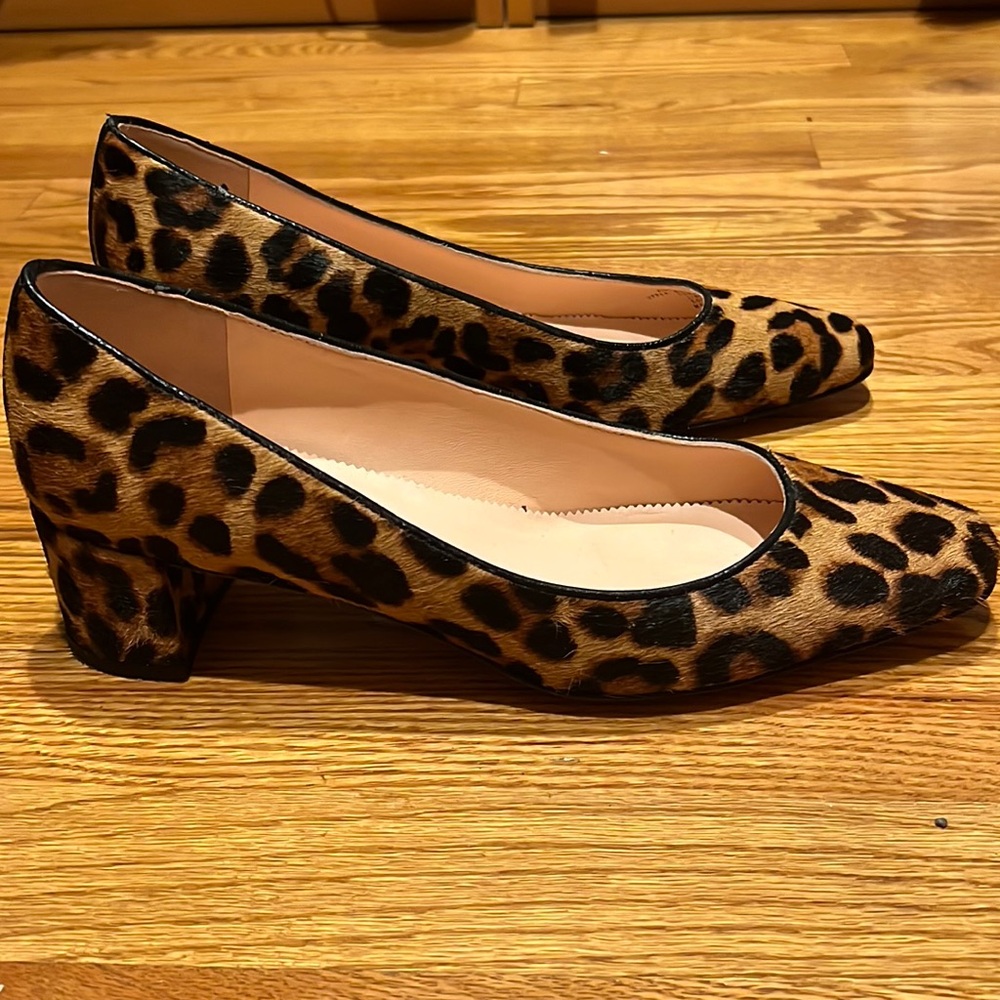 J. Crew block heels